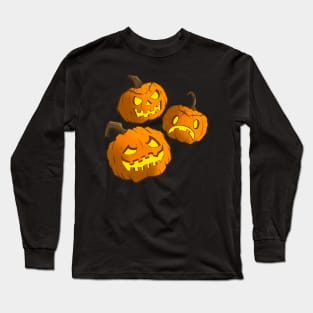 Pumpkin Trio Long Sleeve T-Shirt